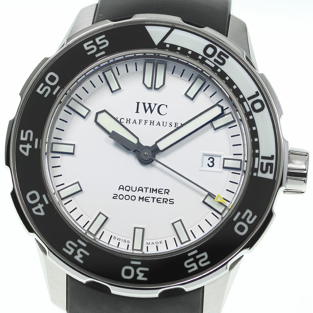 【IWC SCHAFFHAUSEN】IWC アクアタイマー デイト IW356806 自動巻き メン ...