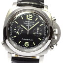 ☆良品【PANERAI】パネライ ルミノール 1950 ラトラパンテ クロノグラフ PAM00213 ...