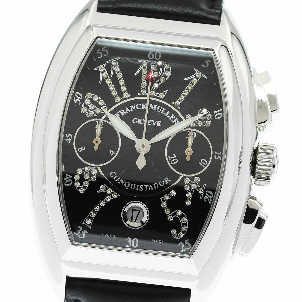 ★保証書付き【FRANCK MULLER】フランクミュラー コンキスタドール ジョーカー デイト 8 ...
