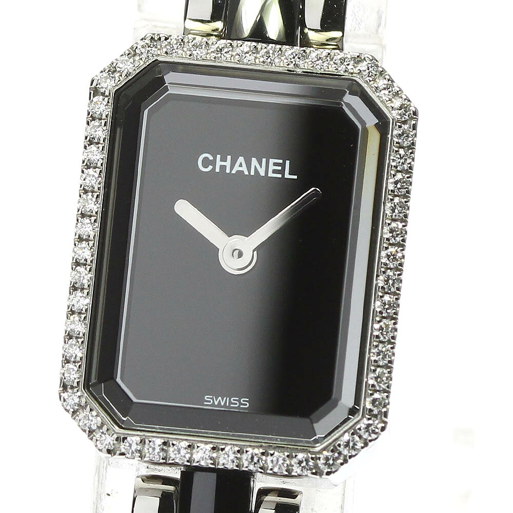 【CHANEL】シャネル プルミエール ダイヤベゼル H2163 クォーツ レディース_700309 ...