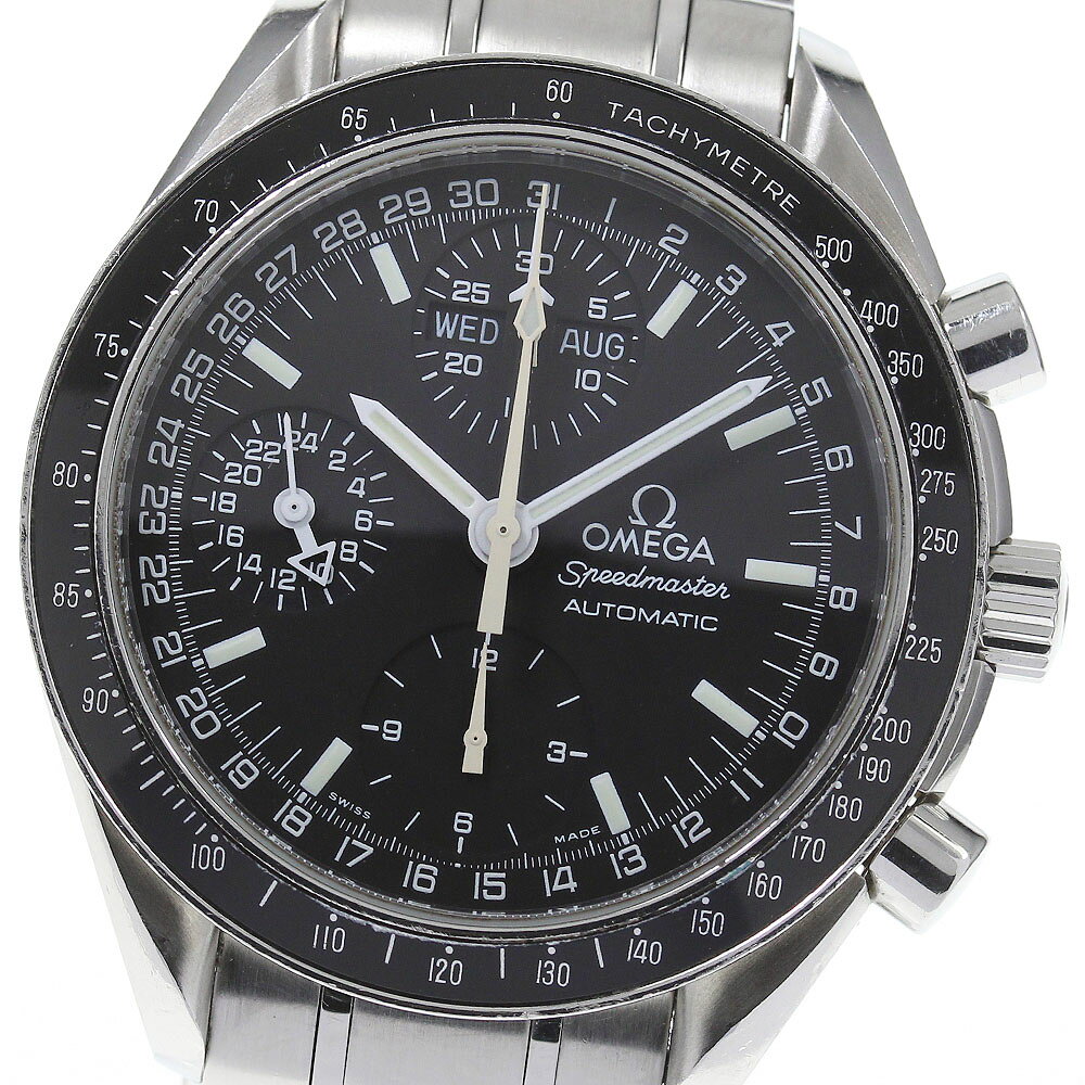 ★保証書付き【OMEGA】オメガ スピードマスター マーク 40 コスモス トリプルカレンダー 3520.50 自動巻き メンズ_711664【中古】