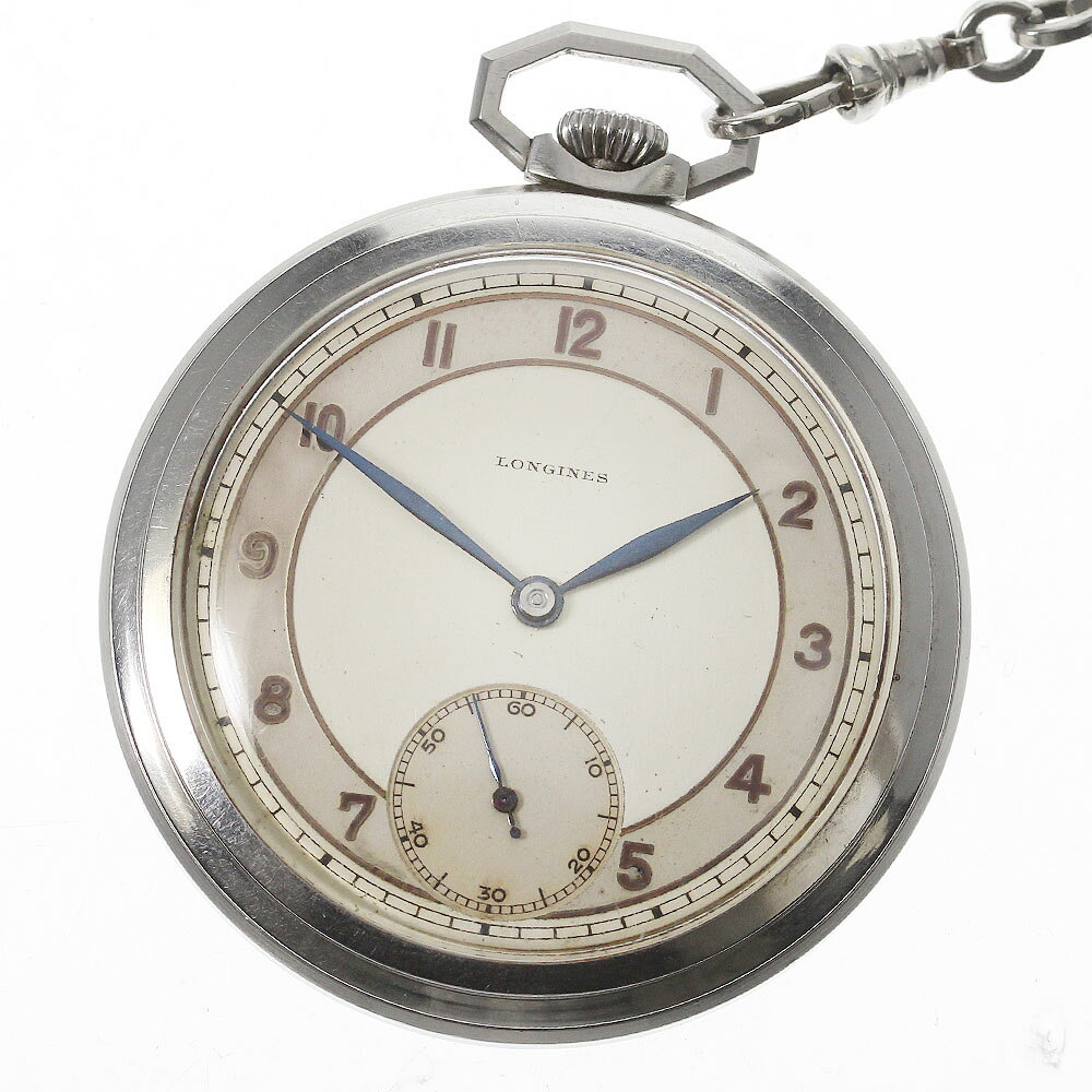【LONGINES】ロンジン 懐中時計 スモールセコンド cal.379 手巻き メンズ_710620【中古】