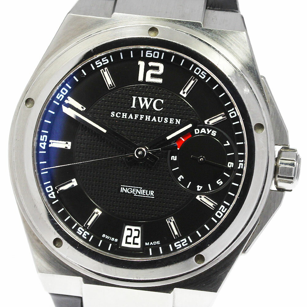 ベルト訳あり☆【IWC SCHAFFHAUSEN】IWC ビッグインヂュニア 7デイズ IW5005 ...