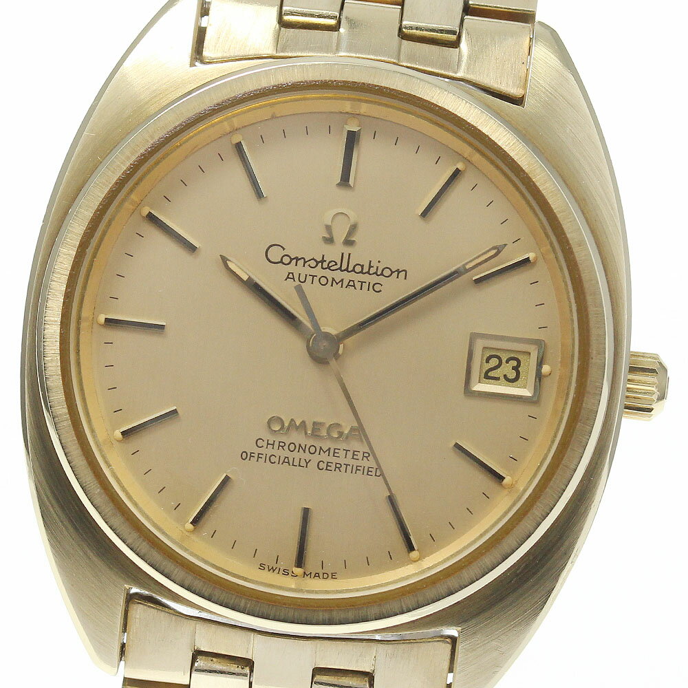 【OMEGA】オメガ コンステレーション Cal.1011 デイト 168.0056 自動巻き メンズ_713829【中古】