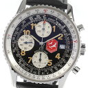 【BREITLING】ブライトリング オールドナビタイマー スノーバーズ 1000本限定 A132BSBLBD 自動巻き メンズ_705428【中古】