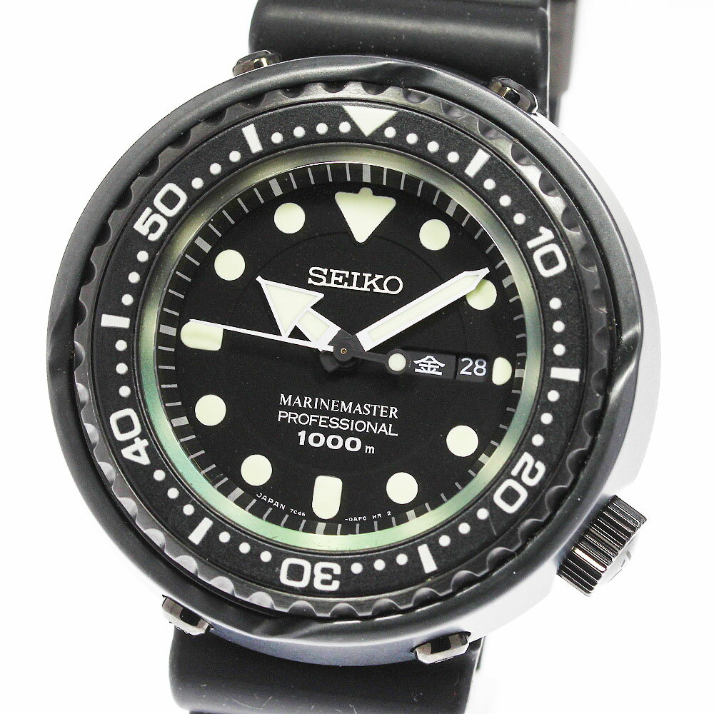 ★箱付き【SEIKO】セイコー プロスペックス マリーンマスター デイデイト 7C46-0AH0/SBBN025 クォーツ メンズ_714469【中古】のサムネイル