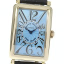 ☆良品【FRANCK MULLER】フランクミュラー ロングアイランド K18YG 950QZ クォーツ メンズ_712915【ev20】【中古】