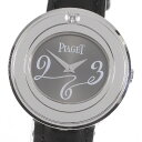 【PIAGET】ピアジェ ポセション K18WG 1Pダイヤ P10275 クォーツ レディース_711249【中古】