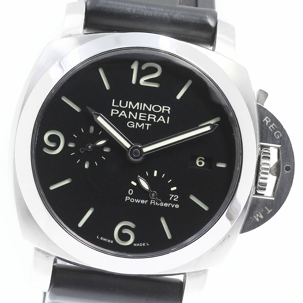 パネライ PANERAI PAM00321 ルミノール 1950 3デイズ GMT 自動巻き メンズ ...