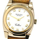 ロレックス ROLEX ref.5310 チェリーニ K18YG cal.1602 クォーツ レディース _713867【中古】