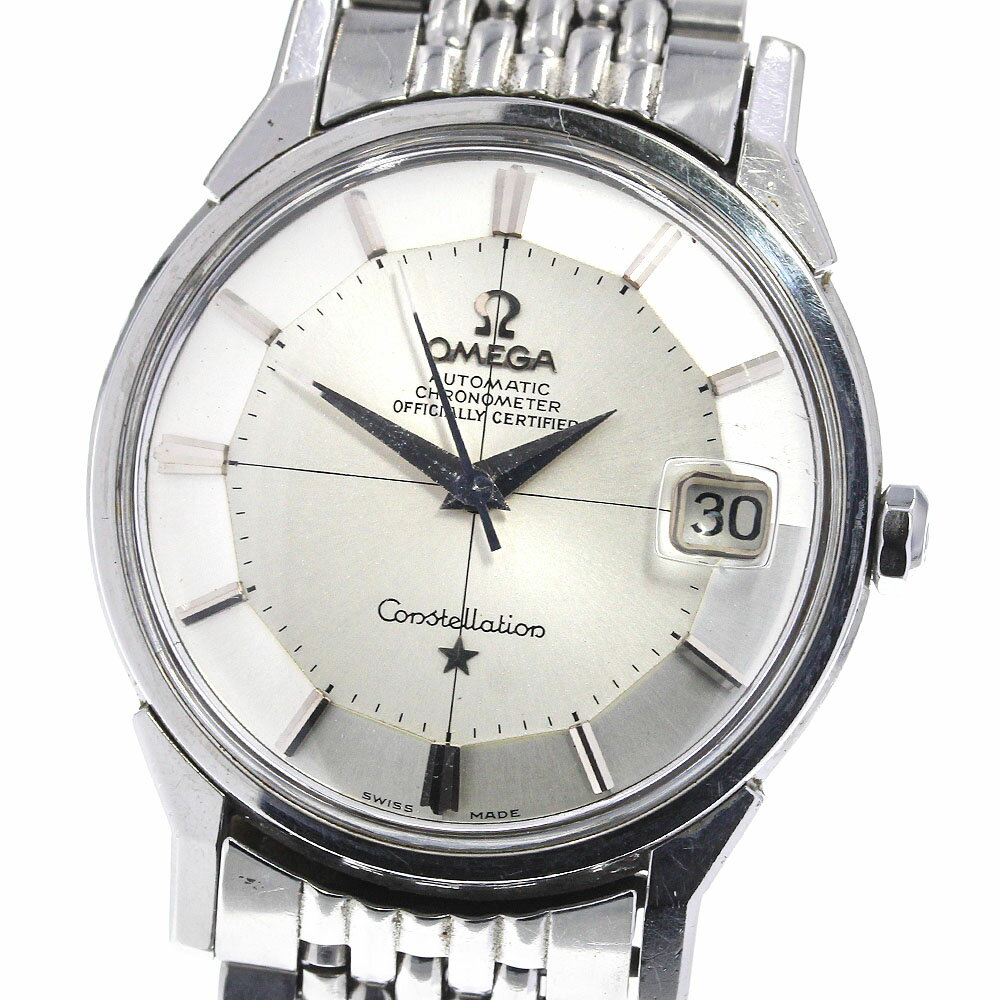 【OMEGA】オメガ コンステレーション 12角 Cal.564 ライスブレス 自動巻き メンズ_716041【中古】