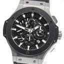 ベルト訳あり ウブロ HUBLOT 311.SM.1170.GR ビッグバン アエロバン デイト 自 ...