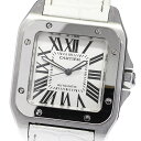 【CARTIER】カルティエ サントス100 LM W20073X8 自動巻き メンズ_714442 ...