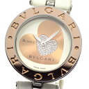 ★箱・保証書付き【BVLGARI】ブルガリ B.zero1 ダブルハート ダイヤ BZP30S クォーツ レディース_717243【中古】