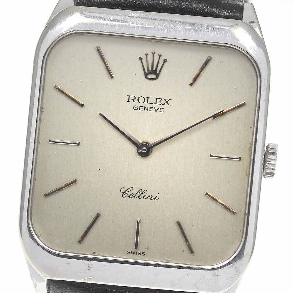 ★保証書付き【ROLEX】ロレックス チェリーニ K18WG cal.1601 4135 手巻き メンズ_719102【中古】