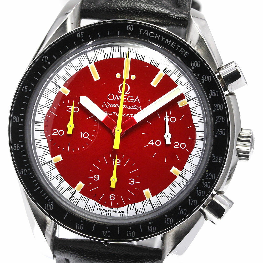 【OMEGA】オメガ スピードマスター レーシング シューマッハ クロノグラフ 3510.61 自動巻き メンズ_710492【中古】