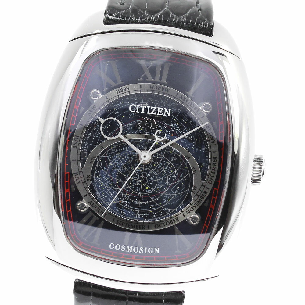 シチズン CITIZEN 4391-H30890 カンパノラ 203 コスモサイン クォーツ メンズ 箱・保証書付き_720596【ev20】【中古】