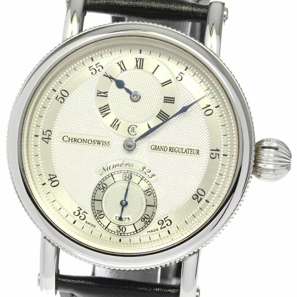 ☆良品 【Chronoswiss】クロノスイス グランド レギュレーター クロノメーター CH6723 手巻き メンズ_719281【ev10】【中古】