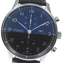 ☆ジャンク 【IWC SCHAFFHAUSEN】IWC ポルトギーゼ クロノグラフ IW371438 ...