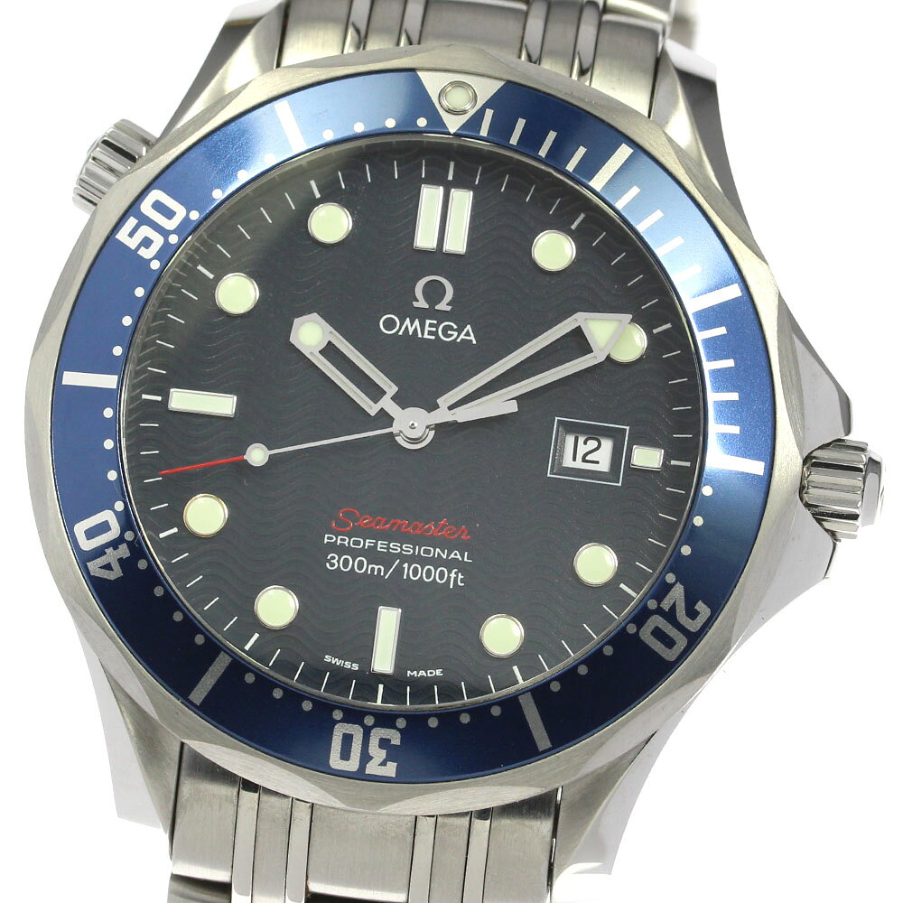 ☆美品 ★保証書付き【OMEGA】オメガ シーマスター300 プロフェッショナル デイト 2221. ...