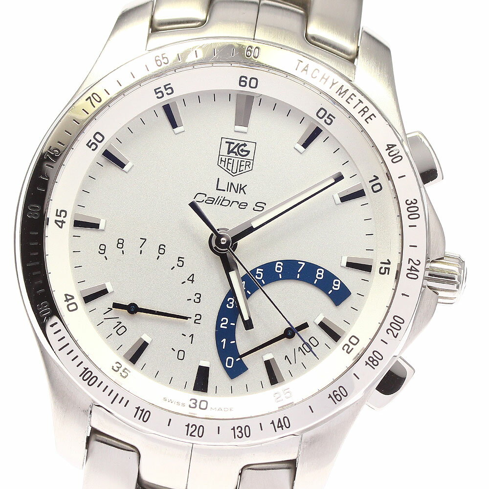 ☆良品 【TAG HEUER】タグホイヤー リンク キャリバーS CJF7111.BA0587 クォ ...