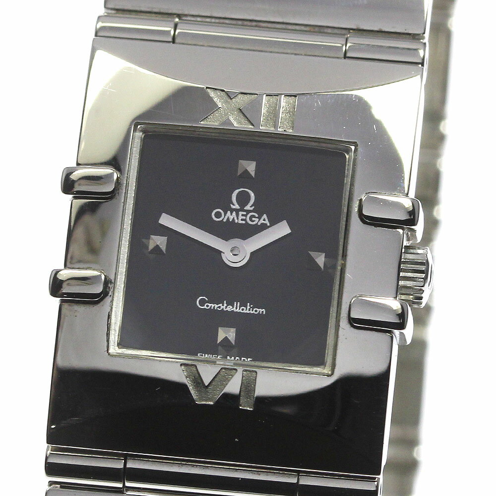 【OMEGA】オメガ コンステレーション カレ クアドラ 1521.41 クォーツ レディース_720881【中古】