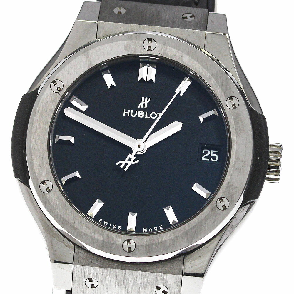 ★箱・保証書付き【HUBLOT】ウブロ クラシックフュージョン 581.NX.1171.RX クォー ...