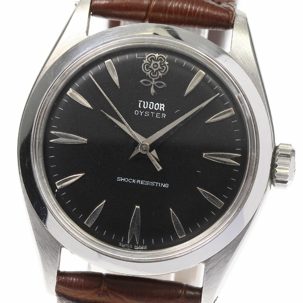 【TUDOR】チュードル デカバラ オイスター 7934 手巻き メンズ_732411【中古】