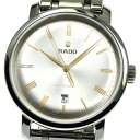 ☆極美品 ★箱付き【RADO】ラドー ダイヤマスター デイト 763.0806.3 自動巻き メンズ_733355【中古】