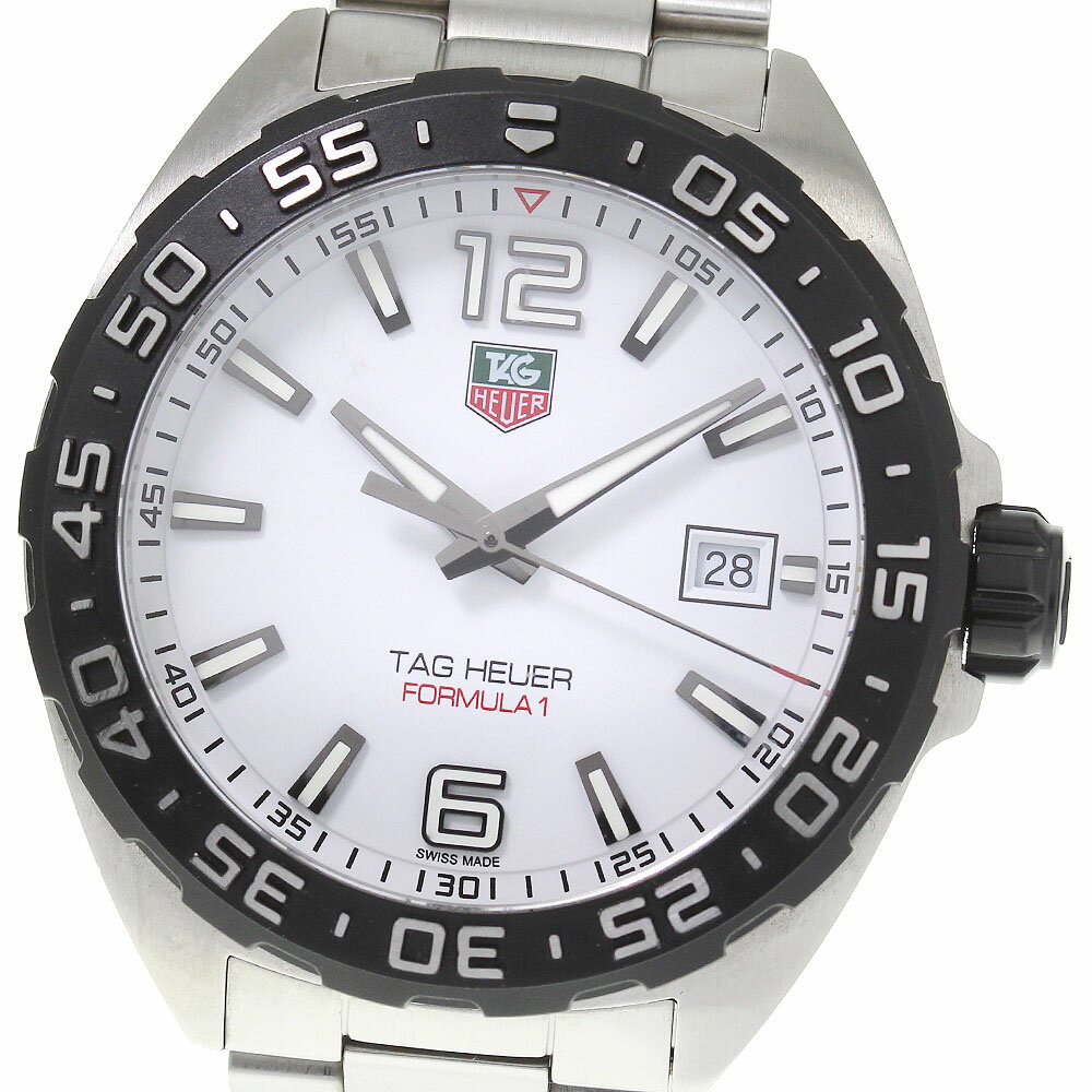 【TAG HEUER】タグホイヤー フォーミュラ1 デイト WAZ1111 クォーツ メンズ_738409【中古】のサムネイル