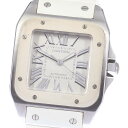 【CARTIER】カルティエ サントス100MM W20122U2 自動巻き メンズ_738640【 ...