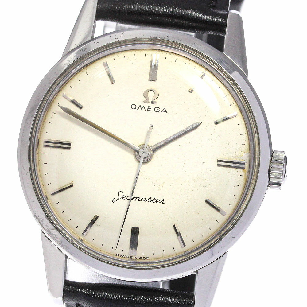 【OMEGA】オメガ シーマスター cal.285 ヴィンテージ 14390-7-SC 手巻き メンズ_736213【中古】