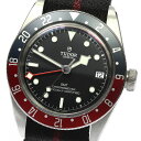 ☆良品 ★箱・保証書付き【TUDOR】チュードル ヘリテージ ブラックベイ GMT 79830RB  ...