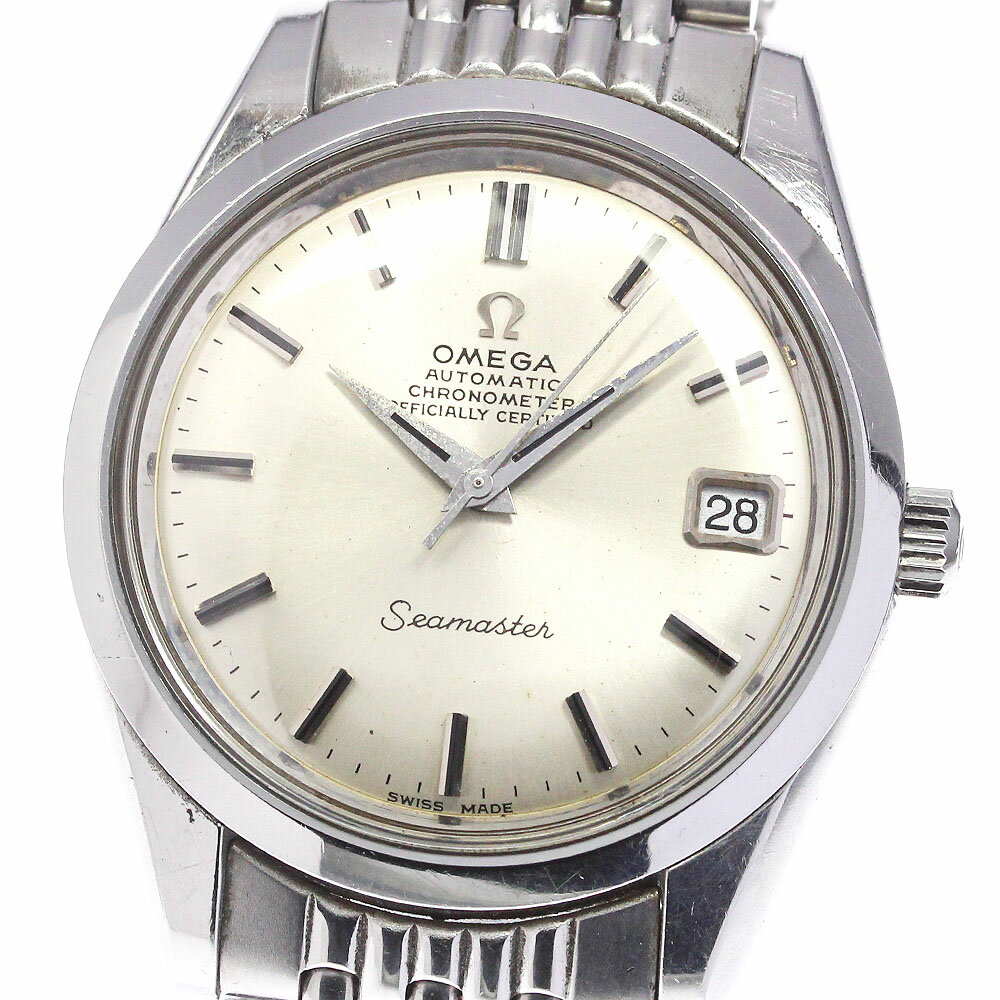 【OMEGA】オメガ シーマスター Cal.564 ライスブレス 168.024 自動巻き メンズ_734053【中古】