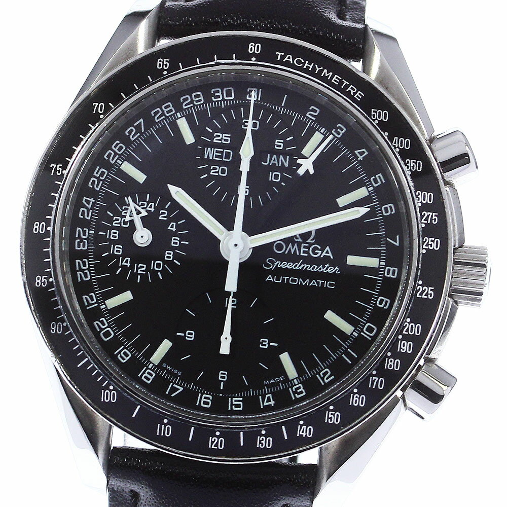 【OMEGA】オメガ スピードマスター マーク 40 コスモス トリプルカレンダー 3520.50 自動巻き メンズ_734596【中古】