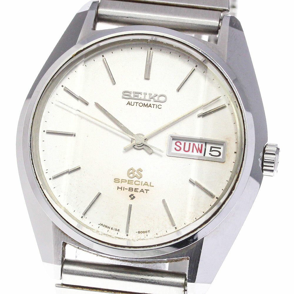 セイコー SEIKO 6156-8010 グランドセイコー デイデイト 自動巻き メンズ _742691【中古】