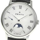 ゼニス ZENITH 03.2320.692 エリート レディ ムーンフェイズ 自動巻き レディース _741012【ev15】【中古】