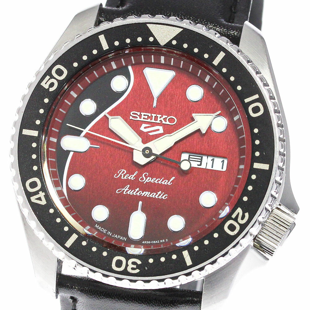 セイコー SEIKO 4R36-08H0/SBSA073 5スポーツ ブライアン・メイ コラボ限定モデル 自動巻き メンズ 良品 _740833【ev20】【中古】