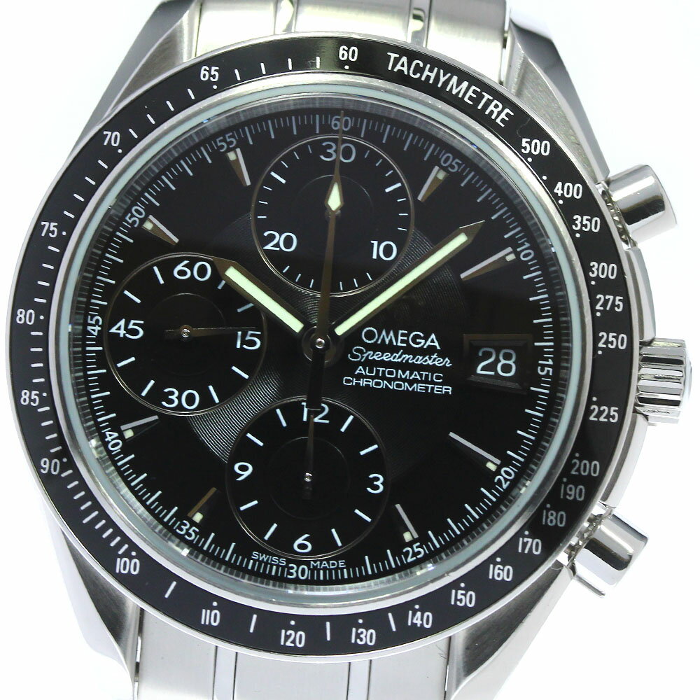 オメガ OMEGA 3210.50 スピードマスター クロノグラフ デイト 自動巻き メンズ 良品  ...