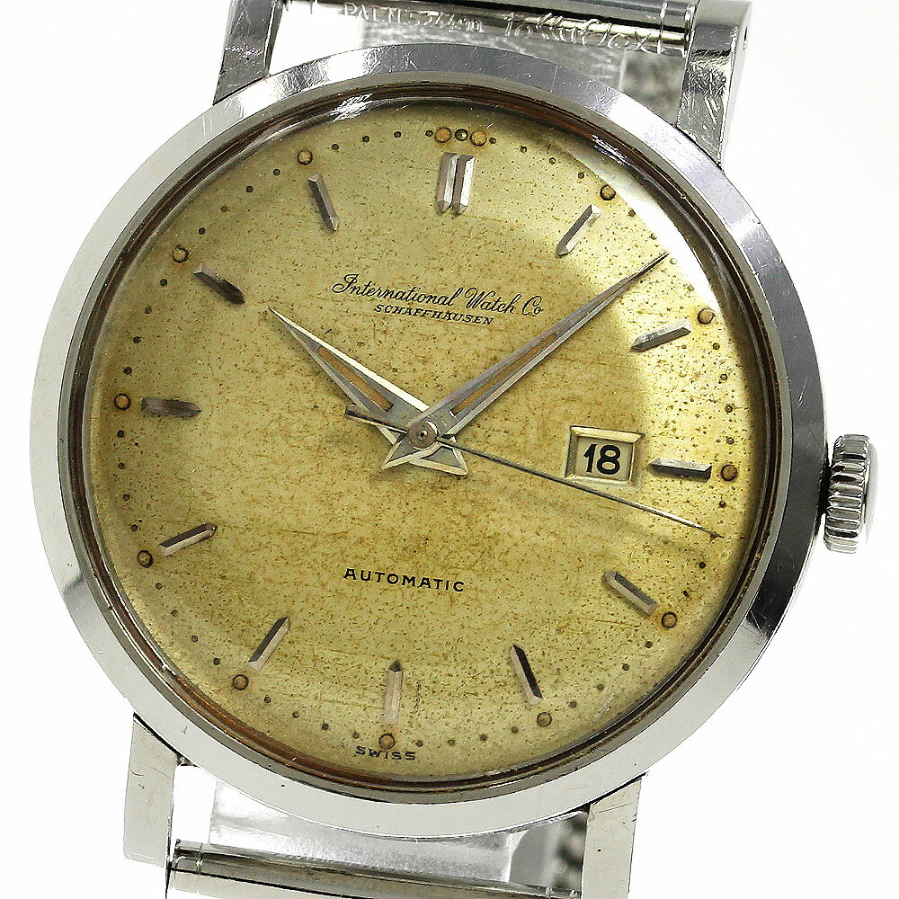 IWC IWC SCHAFFHAUSEN オールドインター Cal.8521 デイト 自動巻き メンズ _742658【中古】