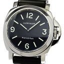 ベルト訳あり パネライ PANERAI PAM00112 ルミノールベース 手巻き メンズ _741 ...