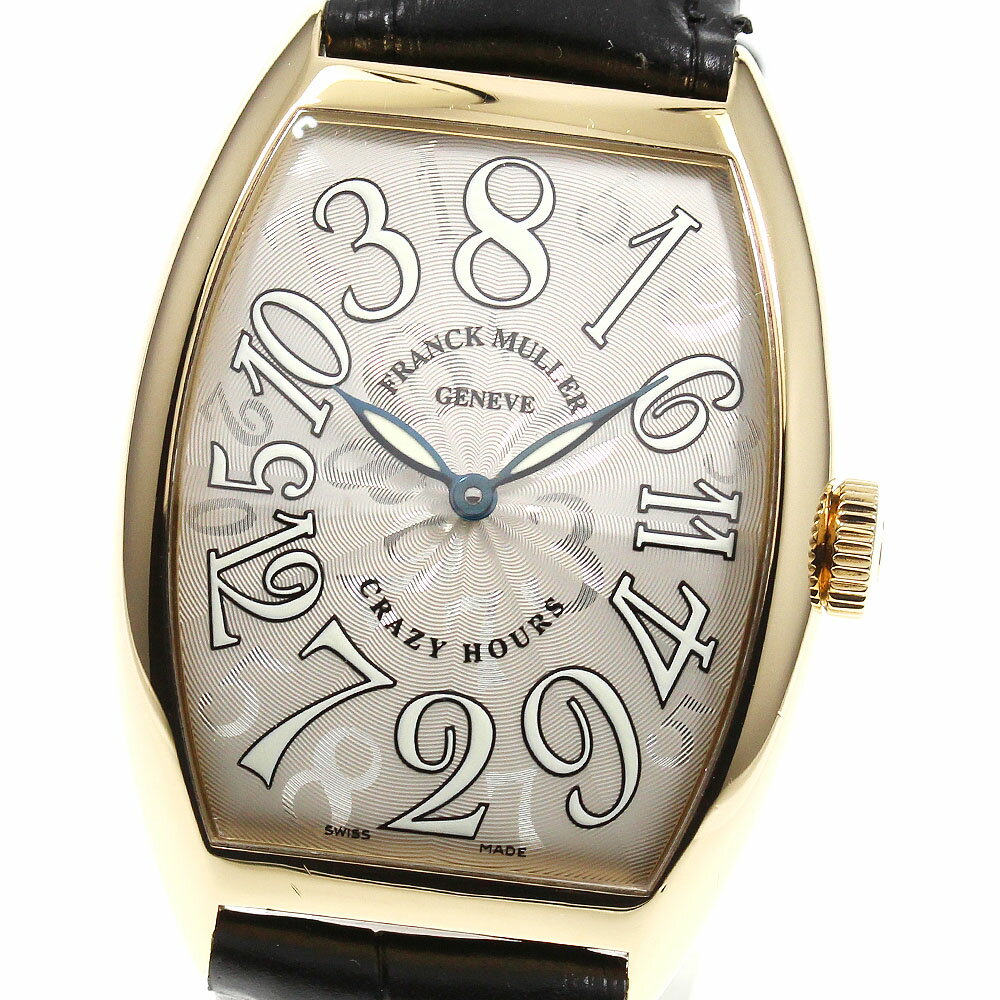 フランクミュラー FRANCK MULLER 7851CH トノーカーベックス クレイジーアワーズ  ...