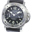 xg󂠂 ItB`[lplC OFFICINE PANERAI PAM00186 ~m[ A[NgX GMT fCg  Y _746994yÁz