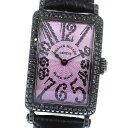 フランクミュラー FRANCK MULLER 902QZD ロングアイランド K18WG ダイヤベゼ ...