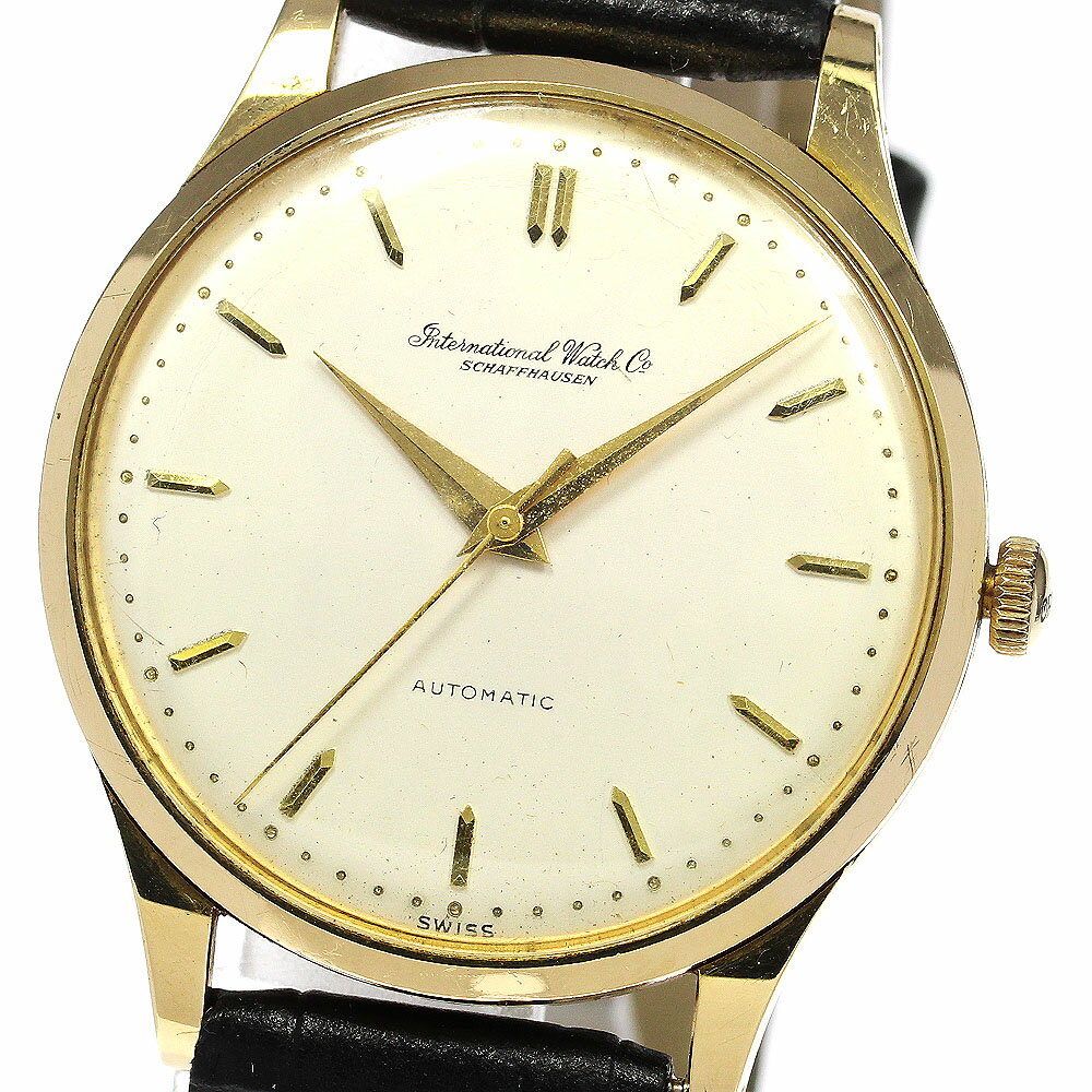 IWC IWC SCHAFFHAUSEN オールドインター K18YG Cal.853 自動巻き メンズ _742826【中古】