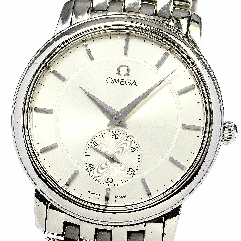 オメガ OMEGA 4520.31 デビル プレステージ スモールセコンド 手巻き メンズ _742148【ev15】【中古】