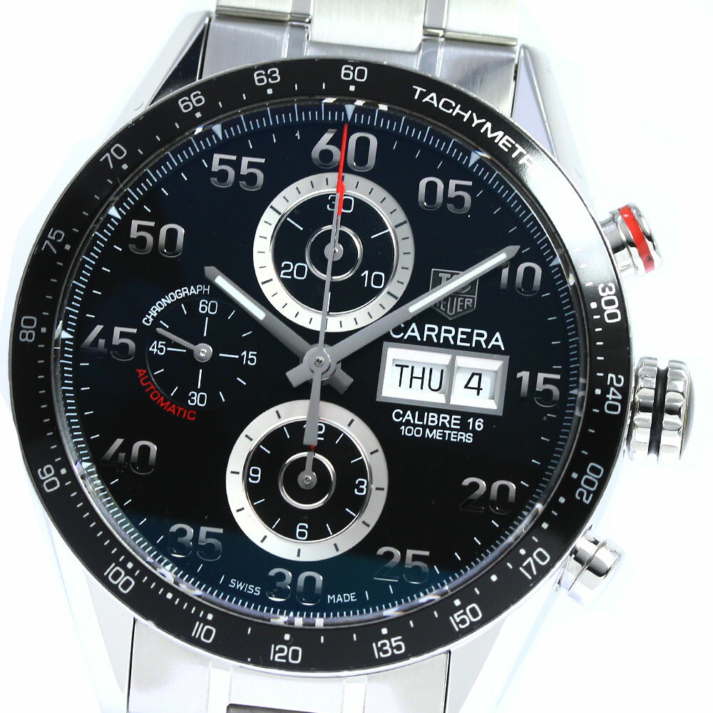 タグホイヤー TAG HEUER CV2A10.BA0796 カレラ クロノグラフ デイデイト 自動 ...