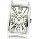 フランクミュラー FRANCK MULLER 902QZRELV-R ロングアイランド クォーツ レディース 美品 箱・保証書付き_749905【中古】