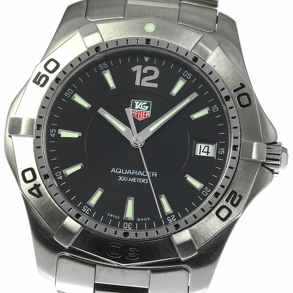 タグホイヤー TAG HEUER WAF1110.BA0800 アクアレーサー デイト クォーツ メ ...