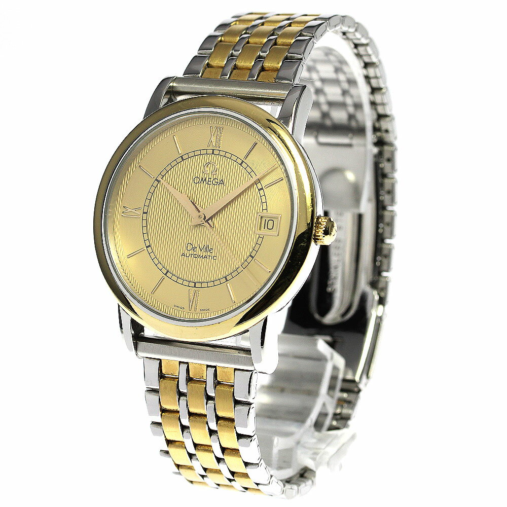 オメガ OMEGA 7304.11 デビル クラシック YGベゼル デイト 自動巻き メンズ _721092【中古】